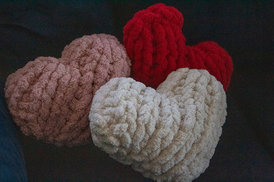 Heart-Shaped Pillows